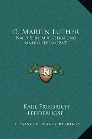 Cover of D. Martin Luther