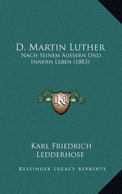 Book cover for D. Martin Luther