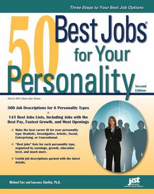 Book cover for 50 Best Jobs for Your Personality, 2nd Ed