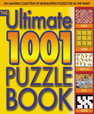 Book cover for The Ultimate 1001 Puzzle Book
