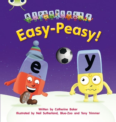 Book cover for Bug Club Phonics - Phase 5 Unit 15: Easy-Peasy!