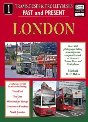 Book cover for Trams, Buses and Trolleybuses Past and Present Part 1: London