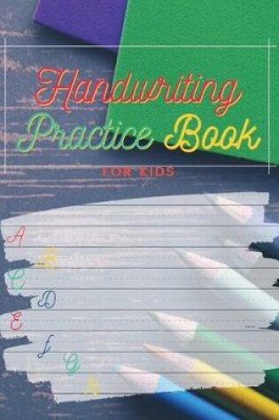 Cover of Handwriting Practice Book for Kids