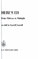 Book cover for Here's Ed