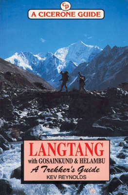Book cover for Langtang with Gosainkund and Helambu: A Trekker's Guide