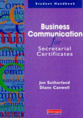 Book cover for Business Communication for Secretarial Certificates