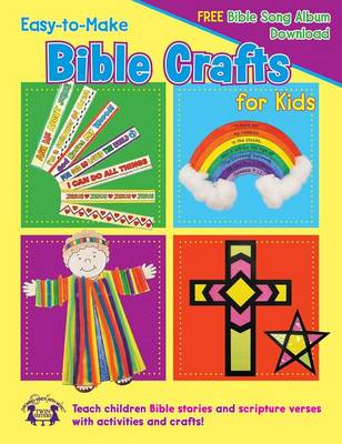 Cover of Easy to Make Bible Crafts for Kids Activity Book