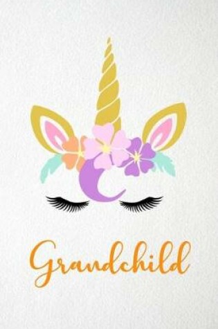 Cover of Grandchild A5 Lined Notebook 110 Pages