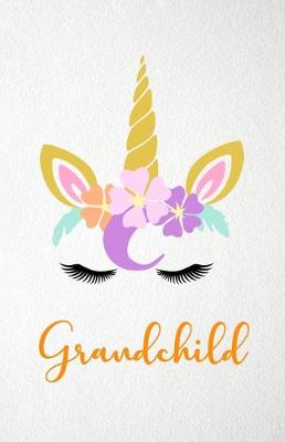 Book cover for Grandchild A5 Lined Notebook 110 Pages