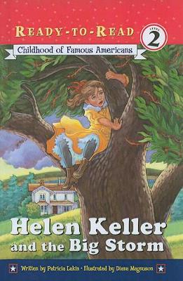 Book cover for Childhood of Famous Americans: Helen Keller and the Big Storm
