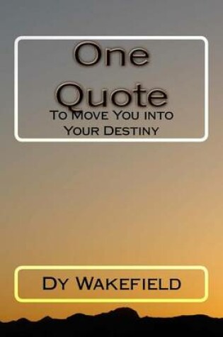 Cover of One Quote