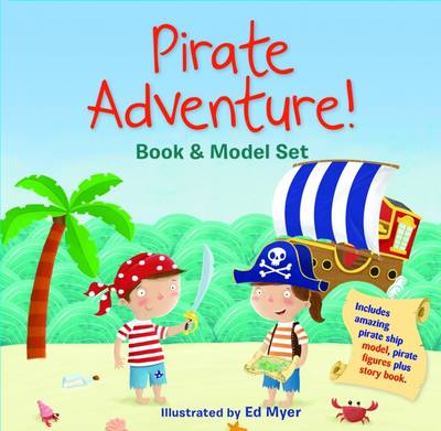 Book cover for Pirate Adventure! Book and Model Set