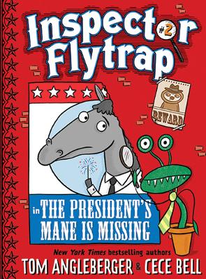 Book cover for Inspector Flytrap in The President's Mane Is Missing