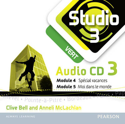 Cover of Studio 3 vert Audio CD C (11-14 French)