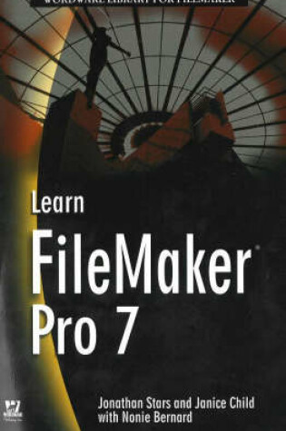 Cover of Learn Filemaker Pro 7