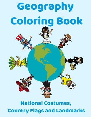 Book cover for Geography Coloring Book