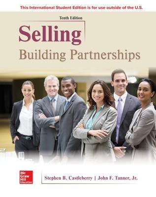 Book cover for ISE Selling: Building Partnerships