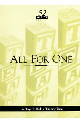 Cover of All for One