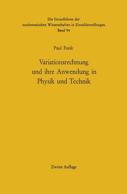 Book cover for Variationsrechnung Und Ihre Anwendung in Physik Und Technik