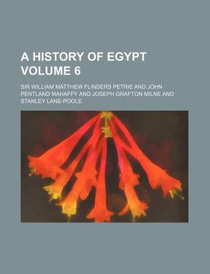 Book cover for A History of Egypt Volume 6