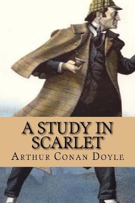 Book cover for A study in scarlet (Sherlock Holmes)