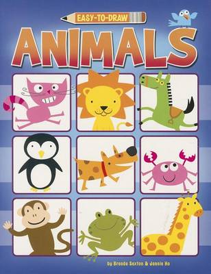 Book cover for Easy to Draw Animals