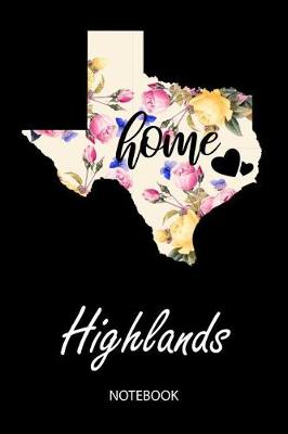 Book cover for Home - Highlands - Notebook