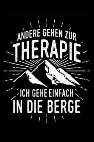 Cover of Therapie? in Die Berge