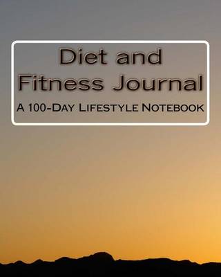 Book cover for Diet and Fitness Journal