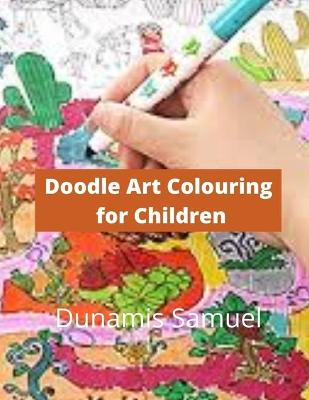 Book cover for Doodle Art Colouring for Children