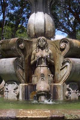 Book cover for Mermaid Fountain Diego de Porres in Antigua, Guatemala