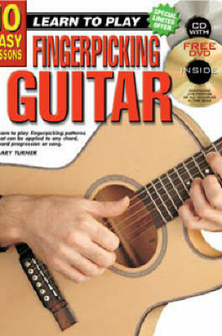 Cover of 10 Easy Lessons Fingerpick Guitar Bk/CD