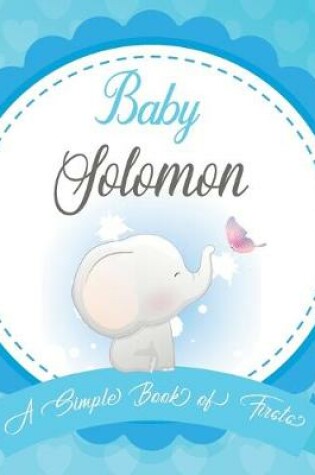 Cover of Baby Solomon A Simple Book of Firsts