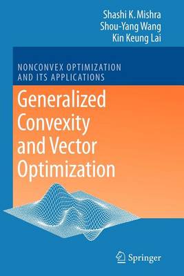 Cover of Generalized Convexity and Vector Optimization