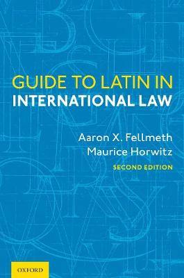 Book cover for Guide to Latin in International Law
