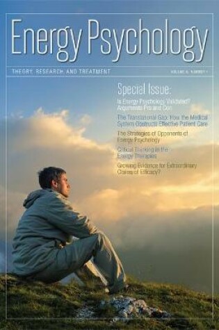 Cover of Energy Psychology Journal, 6:1