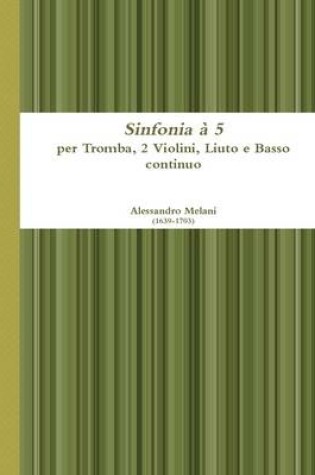 Cover of Sinfonia a 5