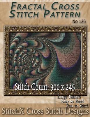 Book cover for Fractal Cross Stitch Pattern - No. 126