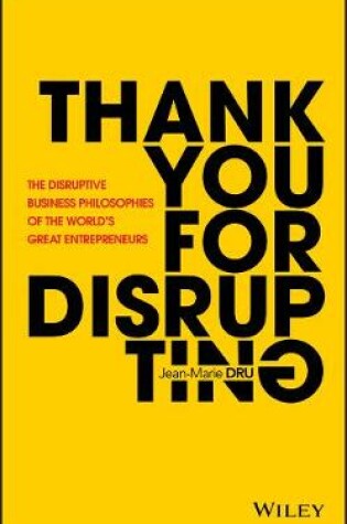 Cover of Thank You For Disrupting
