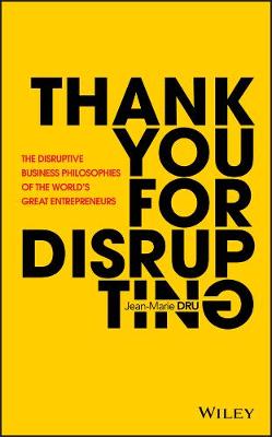 Book cover for Thank You For Disrupting