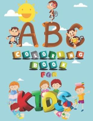 Book cover for ABC Coloring Book for Kids