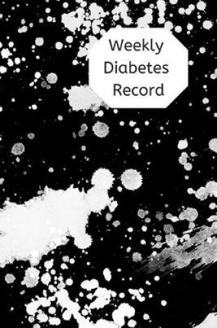 Cover of Weekly Diabetes Record