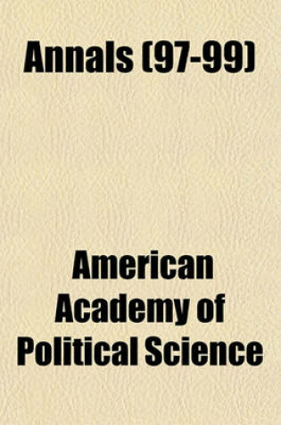 Cover of Annals (97-99)