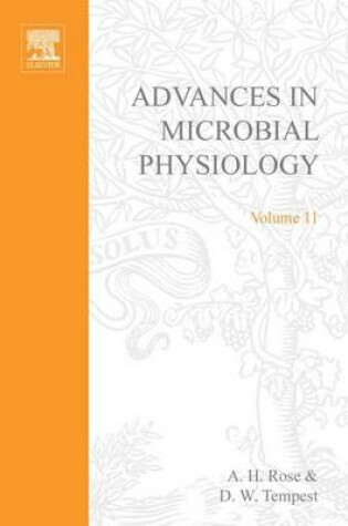 Cover of Adv in Microbial Physiology Vol 11 APL