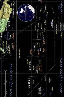 Book cover for Modern Day Color Map of the Federated States of Micronesia Journal