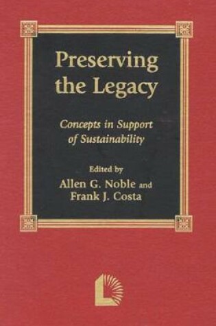 Cover of Preserving the Legacy