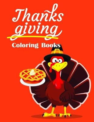 Book cover for Thanksgiving Coloring Books