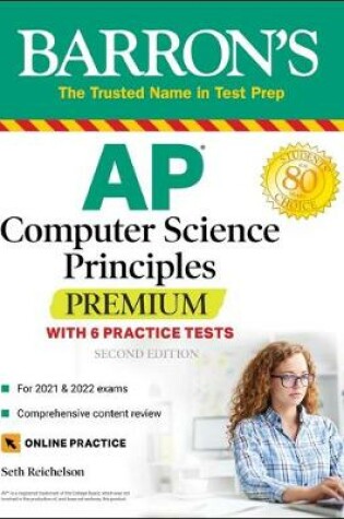 Cover of AP Computer Science Principles Premium with 6 Practice Tests