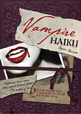 Book cover for Vampire Haiku