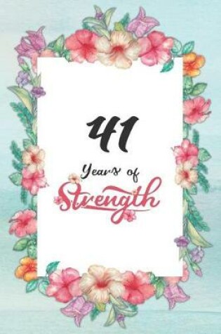 Cover of 41st Birthday Journal